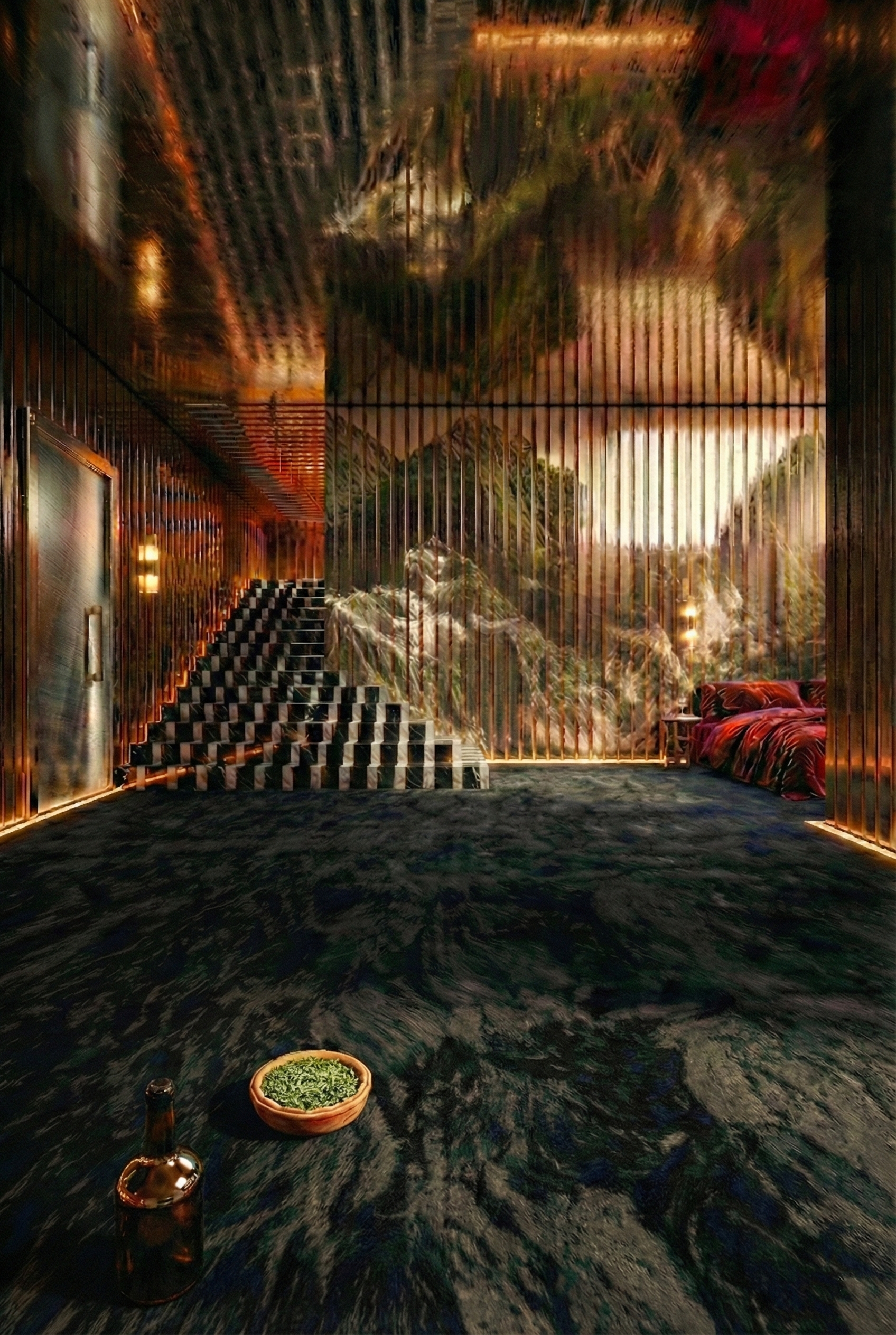 Dettaglio interior design hotel
