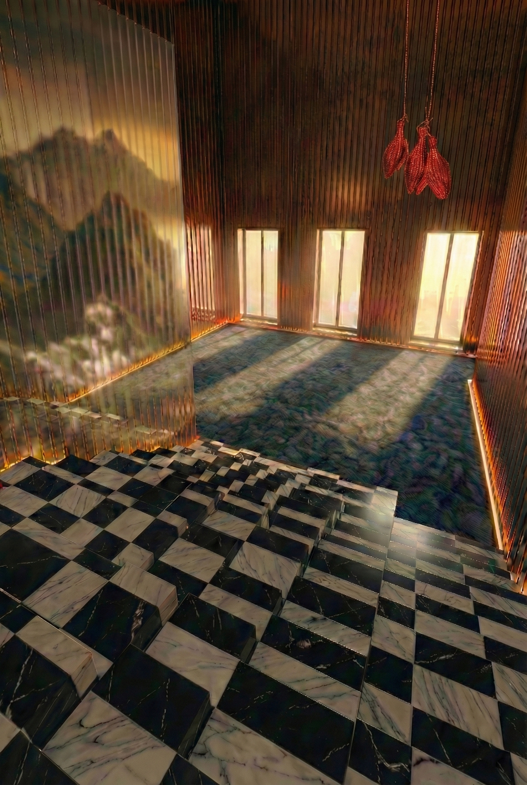 Dettaglio interior design hotel